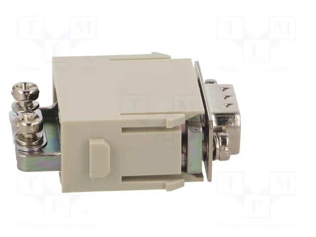 HARTING Módulo de conector HDC macho Han-Modular® de 9 pines