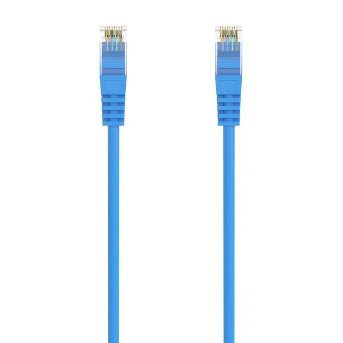 Aisens Cable de Red Latiguillo RJ45 Cat.6a LSZH 0,5m Azul AWG24