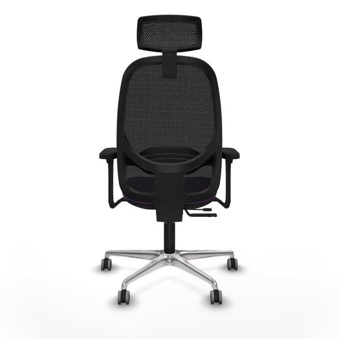PIQUERAS Y CRESPO Silla de oficina Cilanco con mecanismo Sincro/Traslack, morado y negro PIQUERAS Y CRESPO Silla de oficina Cilanco con mecanismo Sincro/Traslack, morado y negro