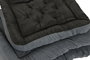 DKD Home Decor Cama Mascota Set de 3 (2 Unidades) Gris Beige 72 x 60 x 9 cm