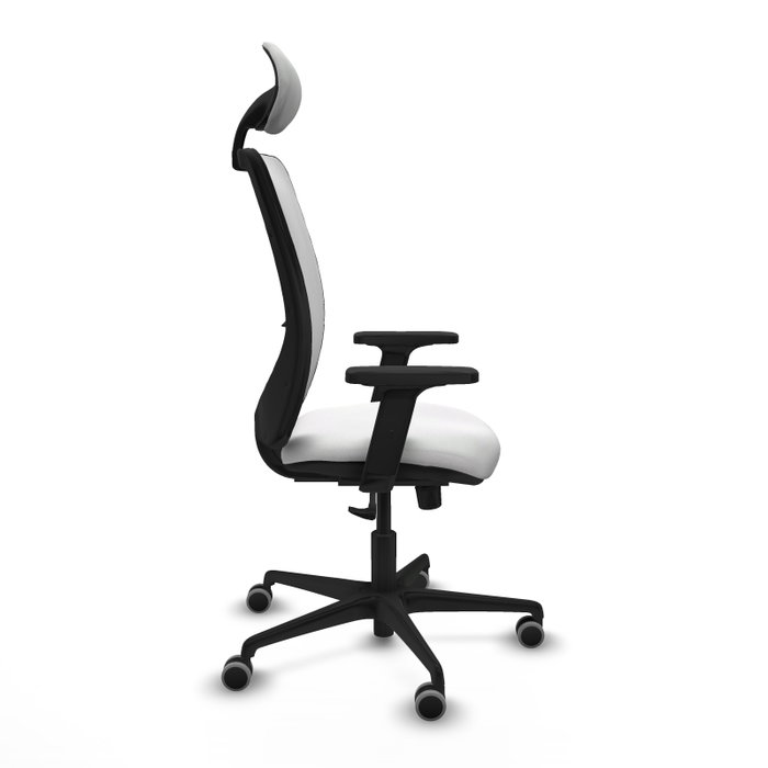 PIQUERAS Y CRESPO Silla de oficina Zulema Blanca con Mecanismo Sincro PIQUERAS Y CRESPO Silla de oficina Zulema Blanca con Mecanismo Sincro