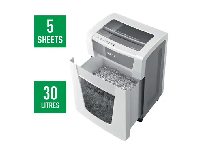 Rexel iq office pro p6+ Destructora de documentos, corte partículas, seguridad 6, capacidad +10 hojas