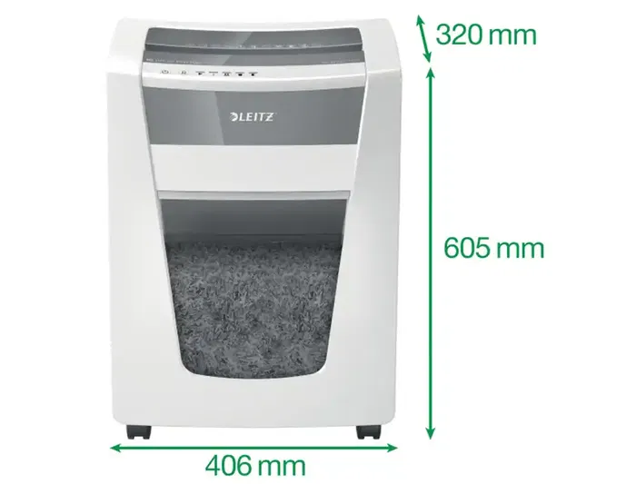 Rexel iq office pro p6+ Destructora de documentos, corte partículas, seguridad 6, capacidad +10 hojas