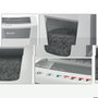 Rexel iq office pro p6+ Destructora de documentos corte partículas Nv.seg.6
