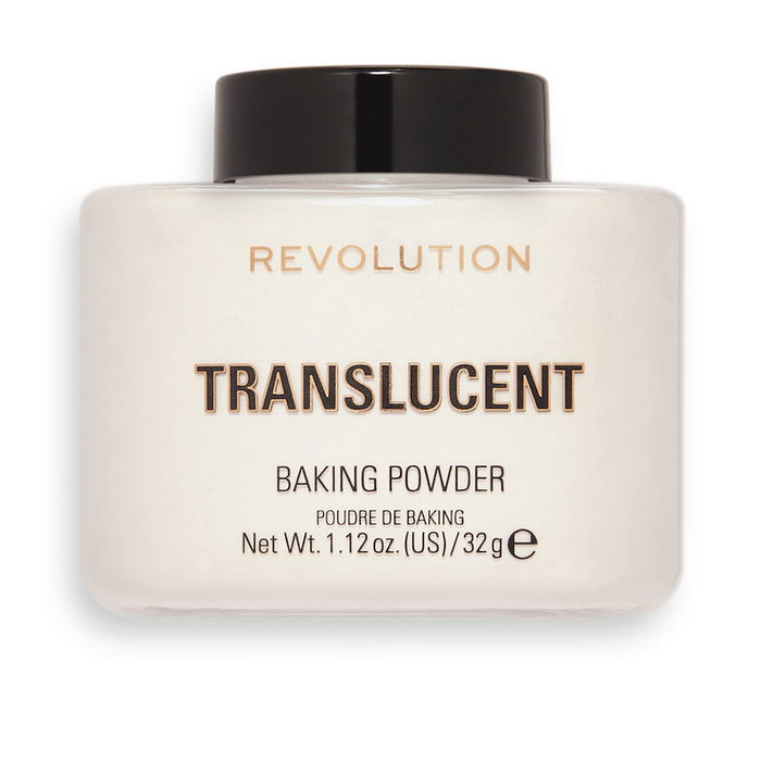 Revolution Make Up Loose Baking Setting Powder Translucent Polvos Sueltos Fijador de Maquillaje 32 gr Revolution Make Up Loose Baking Setting Powder Translucent Polvos Sueltos Fijador de Maquillaje 32 gr