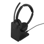 Jabra Evolve3 45 Stereo Link 390C MS Stand Negro