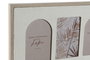 DKD Home Decor Marco Multifoto MDF Cristal Beige 5 Fotos