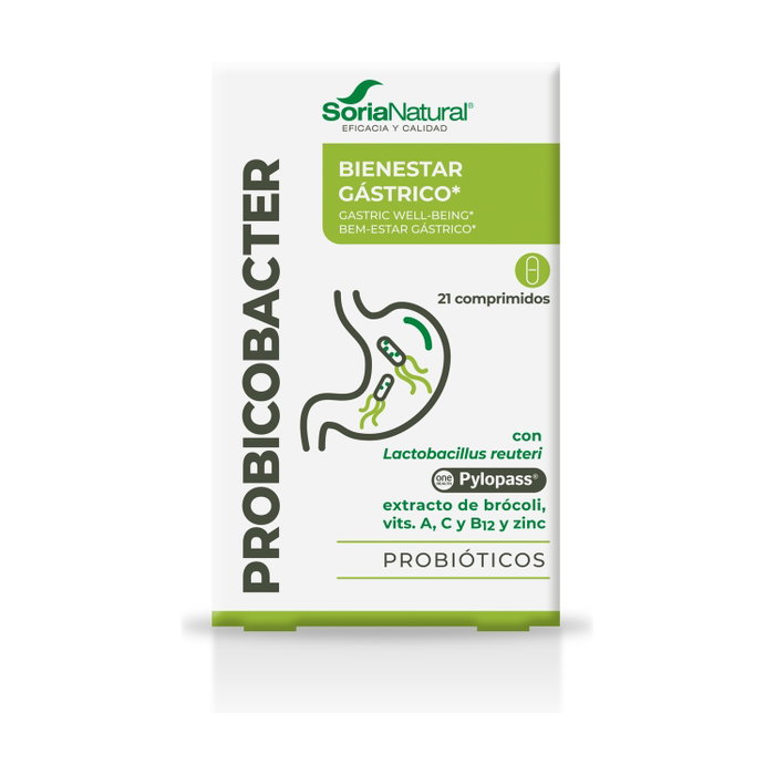 Soria Natural Probicobacter 21 comprimidos