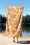 Mijölnir Late Summer 70 Toalla de Playa Multicolor 70x130 cm 70% Poliéster 30% Poliamida Tejido Microfilamento