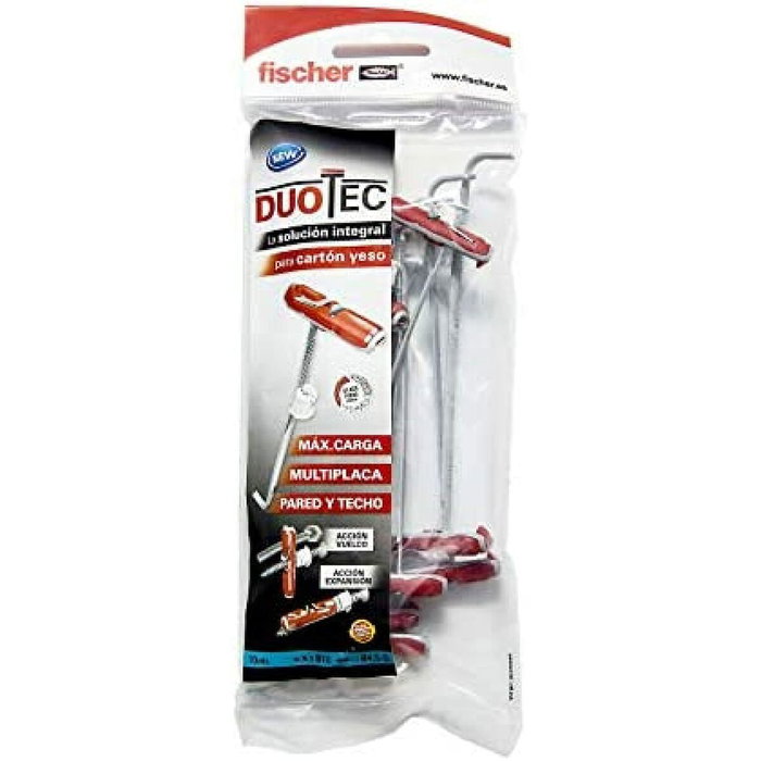 FISCHER DuoTec 10K para tornillos de 4,5-5 mm (10 unidades)