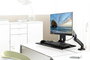 Neomounts KEYB-V200BLACK Soporte para Teclado y Ratón VESA Hasta 32", Soporta 2kg, VESA 75x75/100x100, Negro