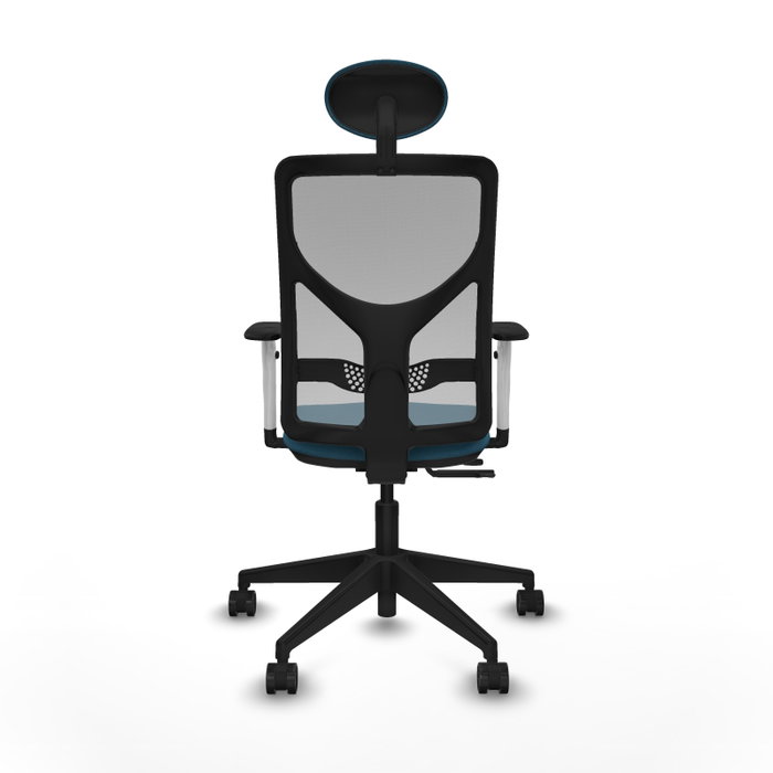 PIQUERAS Y CRESPO Silla de oficina Motilla con mecanismo Sincro/Traslack Verde petróleo PIQUERAS Y CRESPO Silla de oficina Motilla con mecanismo Sincro/Traslack Verde petróleo