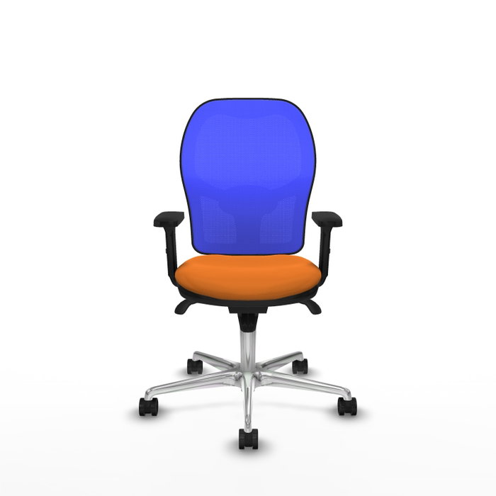 PIQUERAS Y CRESPO Silla de oficina Jorquera con mecanismo Sincro, Tela Negra PIQUERAS Y CRESPO Silla de oficina Jorquera con mecanismo Sincro, Tela Negra