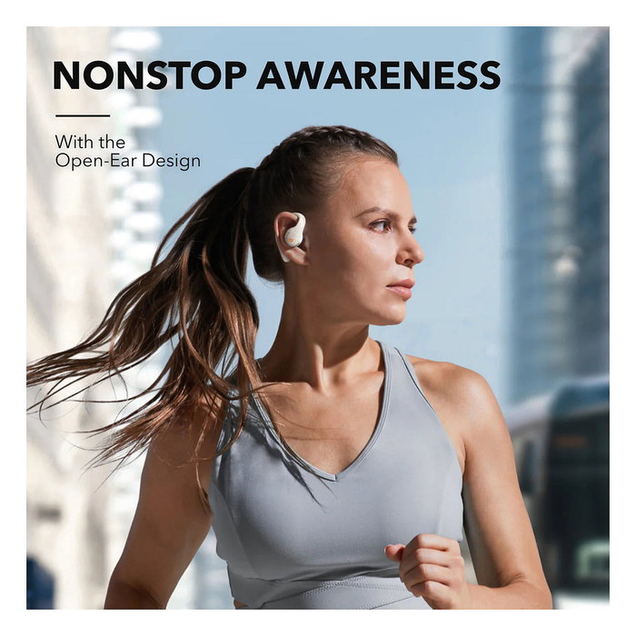 Anker Soundcore AeroFit Pro Auriculares Inalámbricos True Wireless Blancos para Deporte y Uso Diario Anker Soundcore AeroFit Pro Auriculares Inalámbricos True Wireless Blancos para Deporte y Uso Diario