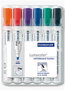 Staedtler Set de 6 Rotuladores para Pizarra Blanca Multicolor Punta de 2 mm