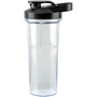 Bourgini Powerblender Licuadora de Vaso 1.7 L, 1000W, 4 Programas, Pica Hielo, con Jarra de Cristal y Botella Deportiva 750ml