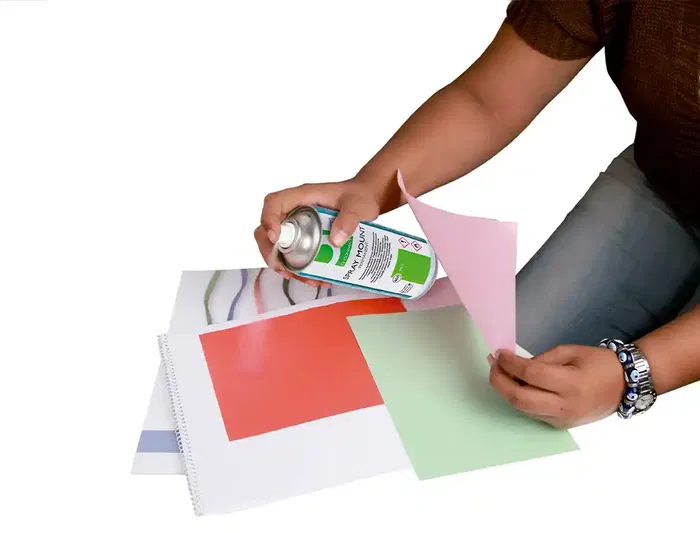 Q-connect Pegamento Spray Mount Adhesivo Permanente Bote 400 ml