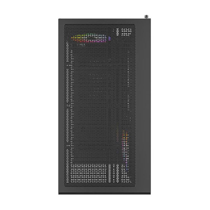 Montech XR TG Caja de PC Torre Negra ATX, micro ATX, Mini-ITX con Iluminación y Filtro Anti-polvo