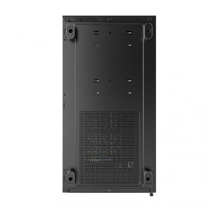 Montech XR - Torre para PC ATX, Micro ATX, Mini-ITX Negro con Iluminación, Filtro Antipolvo, Ventiladores 2x120mm y Soporte para Gráficas hasta 42 cm