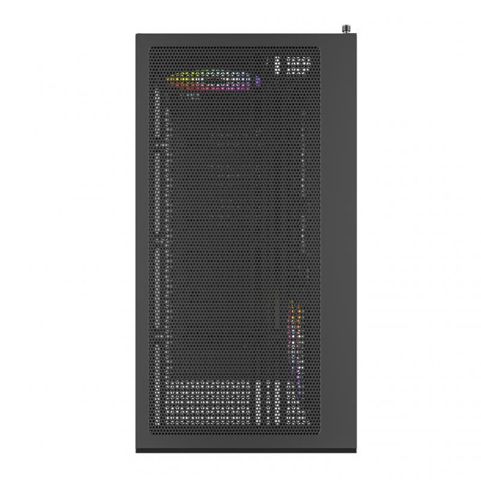 Montech XR - Torre para PC ATX, Micro ATX, Mini-ITX Negro con Iluminación, Filtro Antipolvo, Ventiladores 2x120mm y Soporte para Gráficas hasta 42 cm