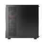 Montech XR - Torre para PC ATX, Micro ATX, Mini-ITX Negro con Iluminación, Filtro Antipolvo, Ventiladores 2x120mm y Soporte para Gráficas hasta 42 cm