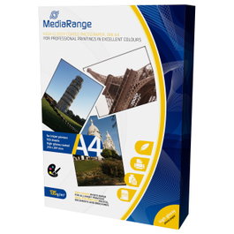 MediaRange Papel Fotográfico Brillo A4 135g 100 Hojas
