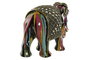 DKD Home Decor Figura Elefante Multicolor Indi Pop Moderno 14 x 22 x 31 cm