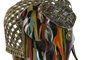 DKD Home Decor Figura Elefante Multicolor Indi Pop Moderno 14 x 22 x 31 cm