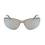 Guess GO00007-0032X Gafas de sol para mujer con detalles dorados y cristal gris