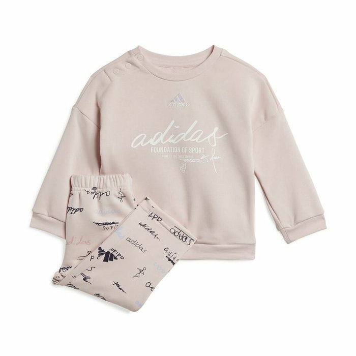 Chándal Infantil Adidas Brand Love Jogger Rosa Chándal Infantil Adidas Brand Love Jogger Rosa