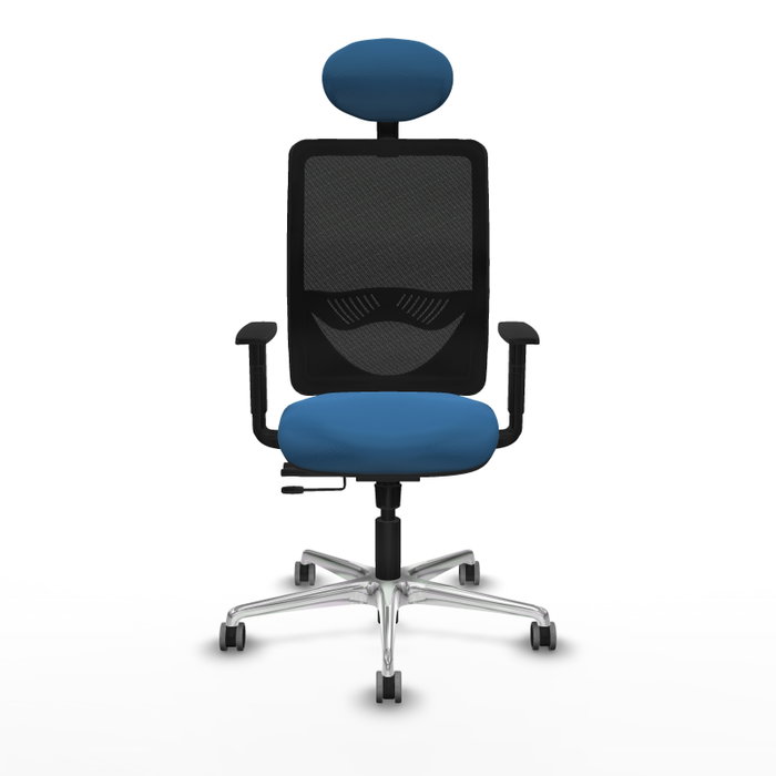 PIQUERAS Y CRESPO Silla de oficina Zulema Azul claro y Negro PIQUERAS Y CRESPO Silla de oficina Zulema Azul claro y Negro