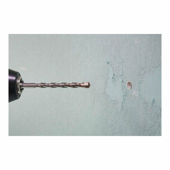 Wolfcraft Broca para hormigón con filo de carburo de tungsteno ø10,00 x 120 mm