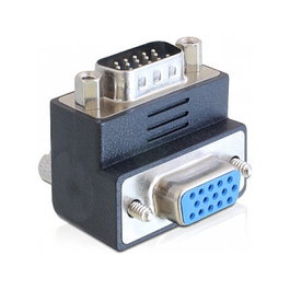 DeLOCK Adaptador VGA Macho a Hembra 90° 65289