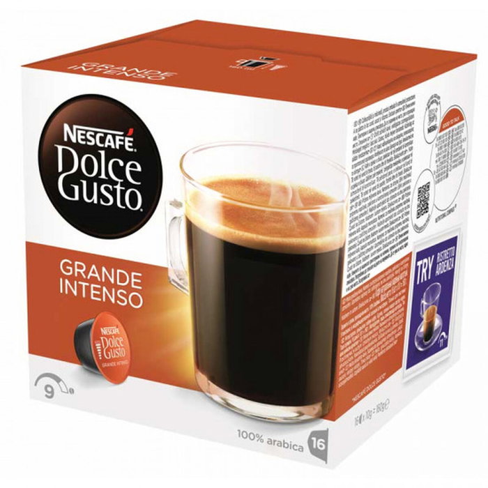 Nescafe Café Dolce Gusto Grande Intenso Intensidad 8, 16 Cápsulas