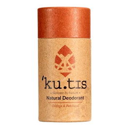 Kutis Skincare Desodorante en Barra Naranja y Pachulí - Natural y Ecológico, Neutraliza Olor