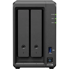 Synology DS725+ Servidor NAS para Pequeñas y Medianas Empresas - 2 Bahías - 4 GB de RAM