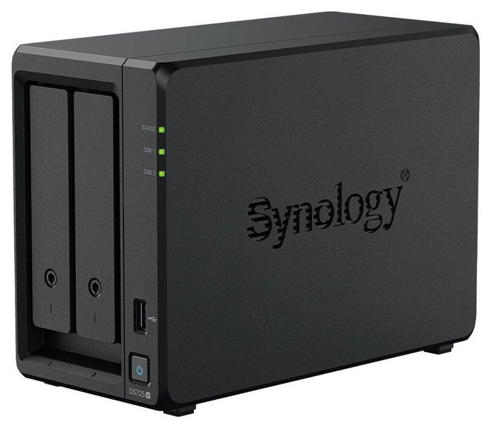 Synology DS725+ Servidor NAS de 2 Bahías con 4 GB RAM