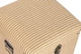 DKD Home Decor Baul Tradicional Natural 40 x 44 x 80 cm Set de 3