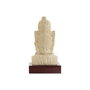 DKD Home Decor Figura de Busto de Deidad Javanesa en Cemento
