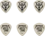 DUNLOP Hetfield's White Fang Custom Flow Caja Surtido 6 Púas de Guitarra con Grosores 0.73mm, 0.88mm, 1.0mm, 1.14mm y 1.4mm - Púas James Hetfield