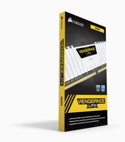 Corsair CMK16GX4M2E3200C16W Módulo de Memoria RAM DDR4 16 GB (2 x 8 GB) 3200 MHz CL16 Vengeance LPX para PC/Servidor