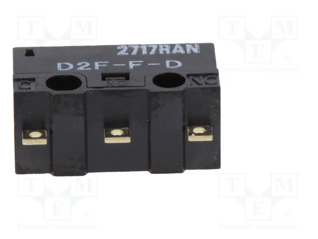 Aratas (Formerly Omron Components) Microconmutador SNAP ACTION D2F-F-D sin palanca