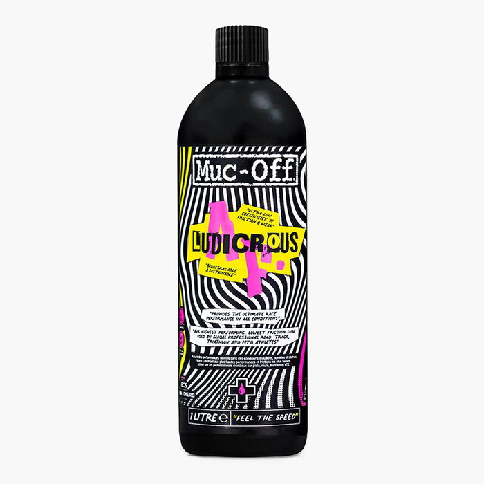 Muc-Off Ludicrous AF Aceite Lubricante para Cadena - Fórmula viscosa antirruido Muc-Off Ludicrous AF Aceite Lubricante para Cadena - Fórmula viscosa antirruido