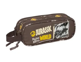 Safta Estuche portatodo doble Jurassic World