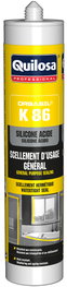 QUILOSA Orbasil K86 Silicona Ácida Gris 300ml