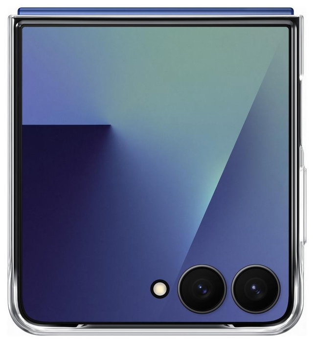 Samsung Clear Case para Galaxy Z Flip7 - Transparente