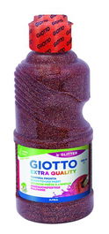 Tempera Giotto Liquida Glitter 250 Ml (Botella) Bronce