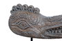 DKD Home Decor Figura Suar Hierro Máscara Tribal