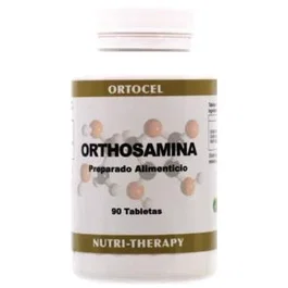ORTOCEL NUTRI-THERAPY Orthosamina 90 Comp. Sulfato de Glucosamina, Condroitina y MSM para Apoyo Articular