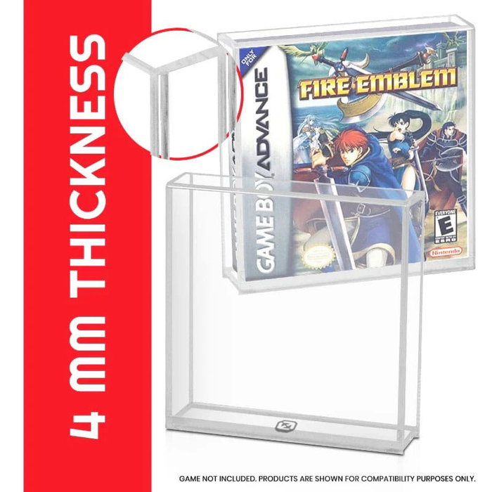 Caja de acrílico pack de 2 Protector para Gameboy/Gameboy Advance Games